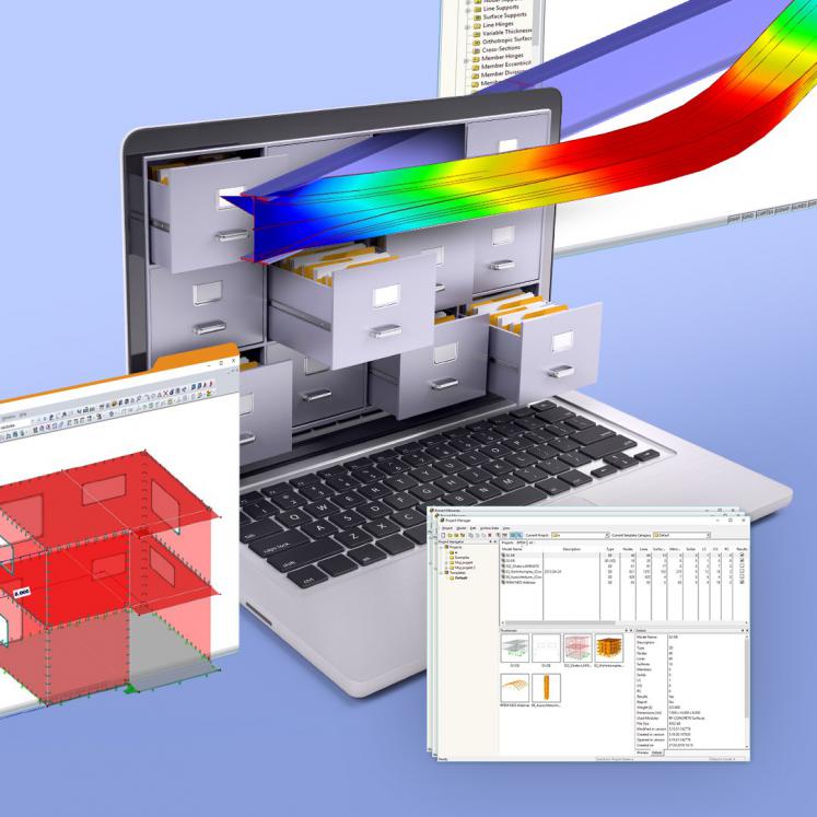 Arbeiten mit dem Projektmanager