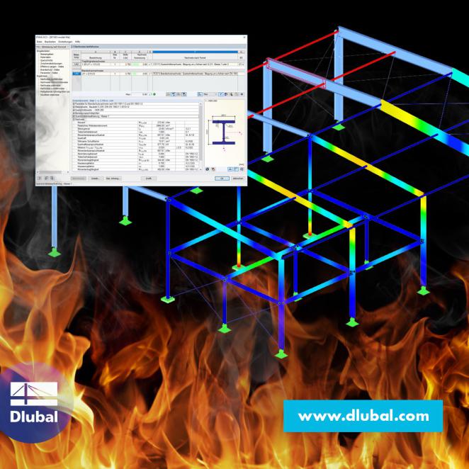 Fire Resistance Design According to DIN EN 1993-1-2