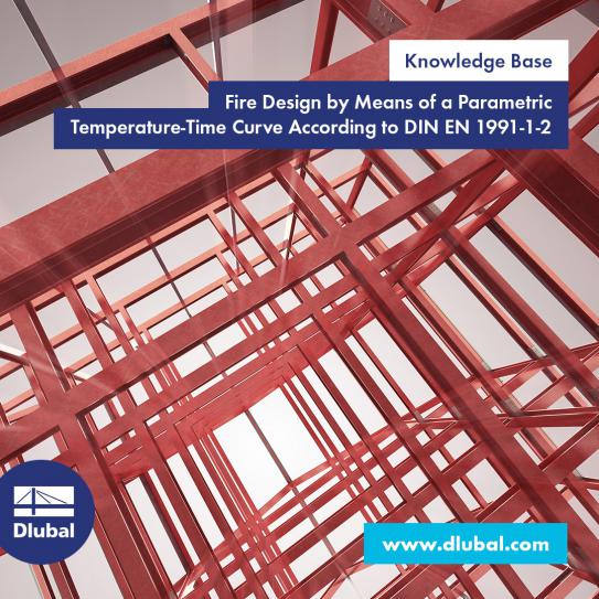 Fire Resistance Analysis by Means of a Parametric Temperature-time Curve According to DIN EN 1991-1-2