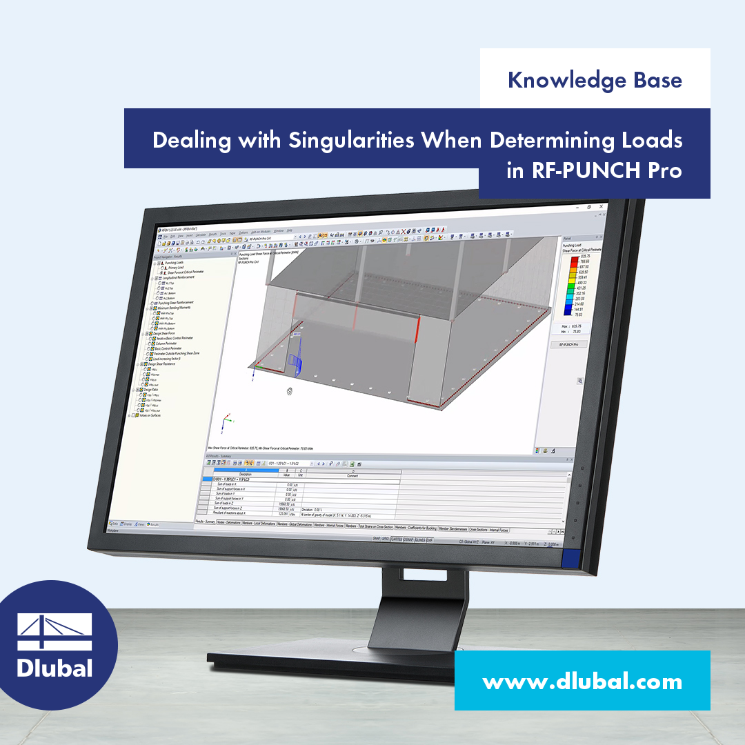 Dealing with Singularities When Determining Loads in RF-PUNCH Pro