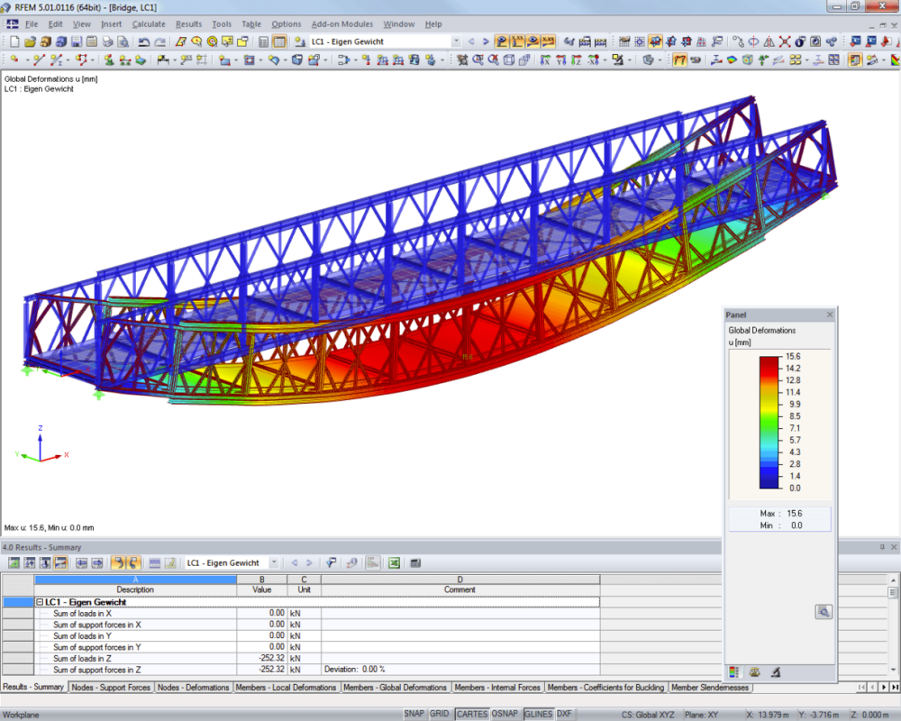 Ponts de secours et ponts temporaires | Conçu avec RFEM par Janson Bridging, Hank, Pays-Bas | www.jansonbridging.com