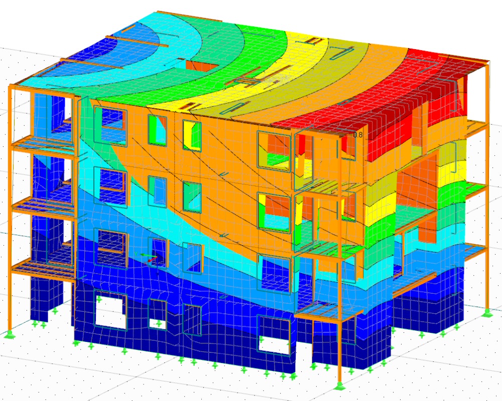 Complexe d'appartements en bois à Brescia, Italie | Conçu avec RFEM par Rubner Holzbau AG, Brixen, Italie | www.rubner.com