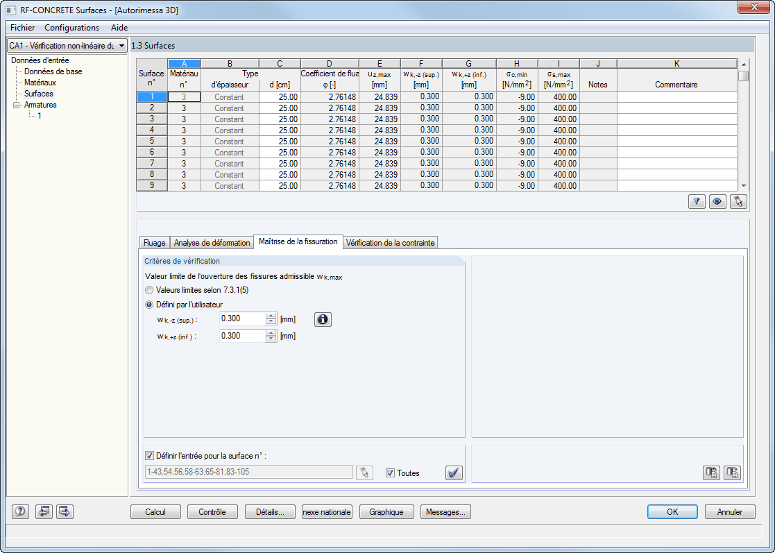 1.3 Definition der maximal zulässigen Spannungen