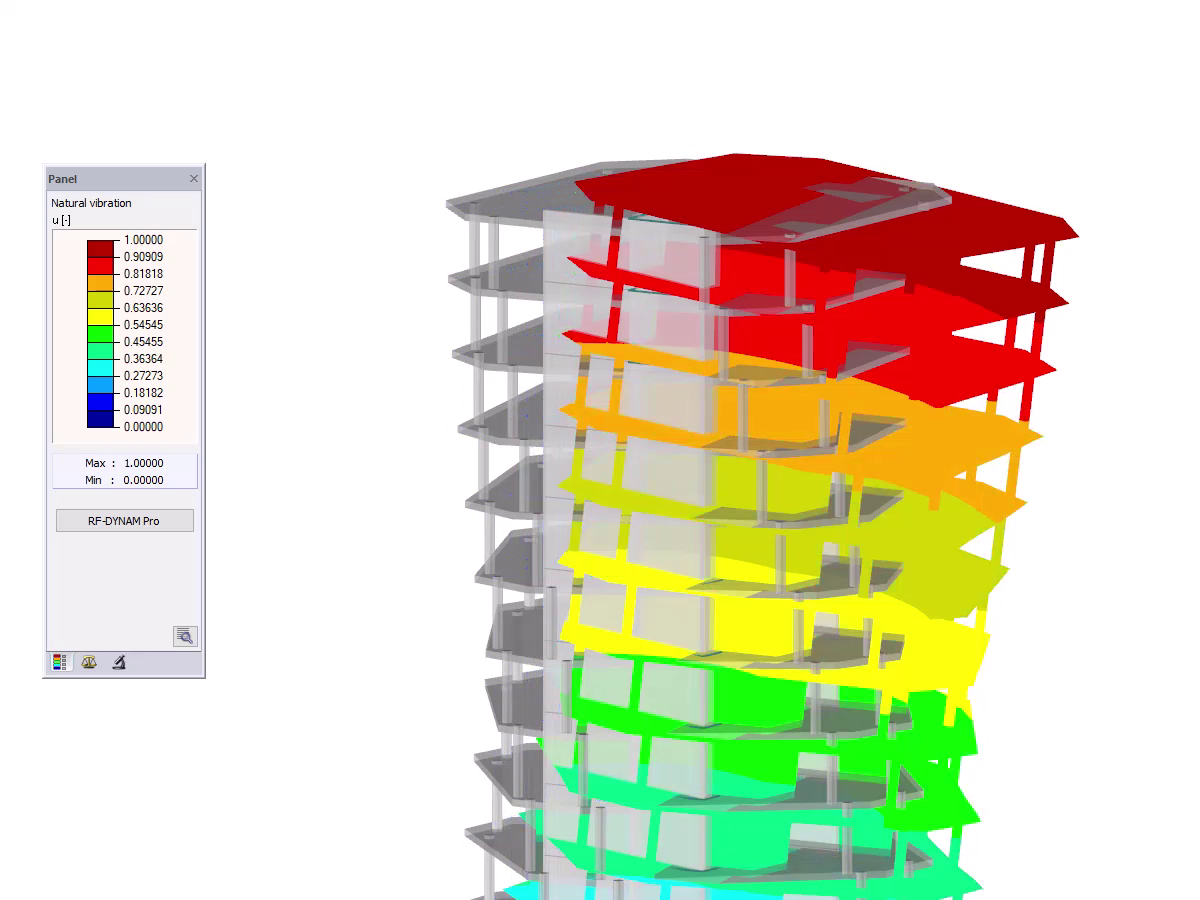 RF-DYNAM Pro -  Eigenschwingungen