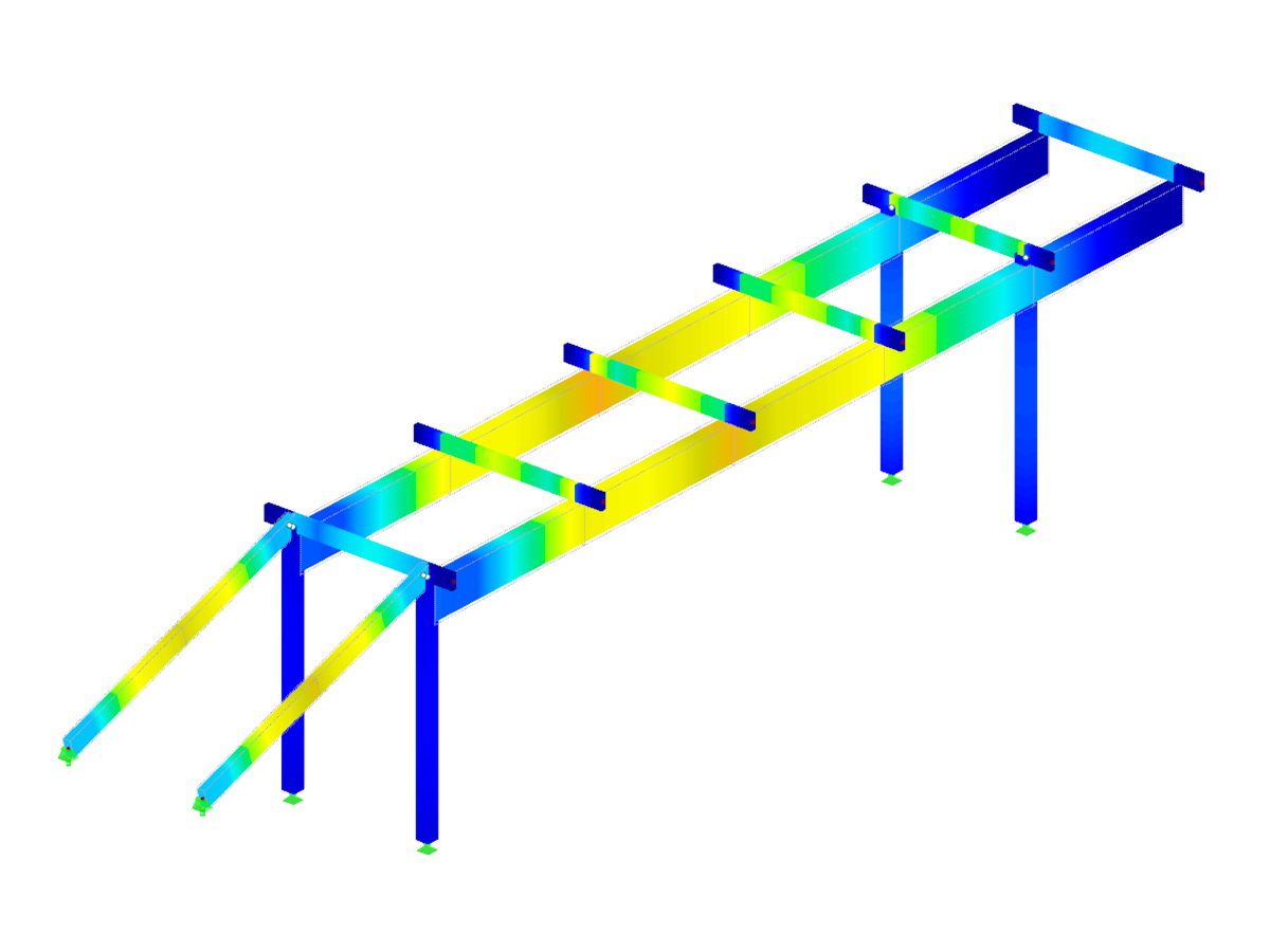 Module additionnel RF-/TIMBER SANS pour RFEM/RSTAB | Vérification des barres en bois selon SANS 10163 (code sud-africain)