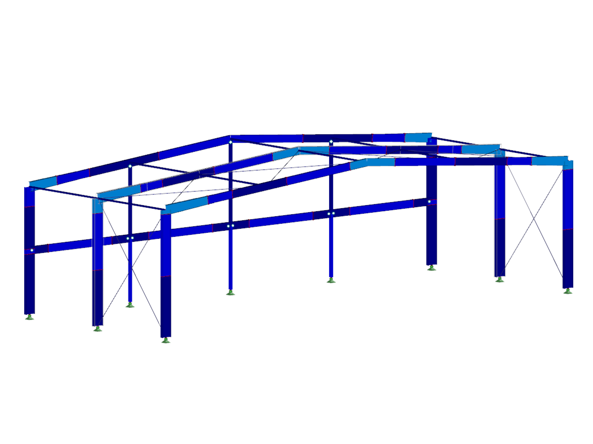 RFEM/RSTAB-Zusatzmodul RF-/EL-PL | Tragsicherheitsnachweise nach dem Verfahren Elastisch-Plastisch DIN 18800