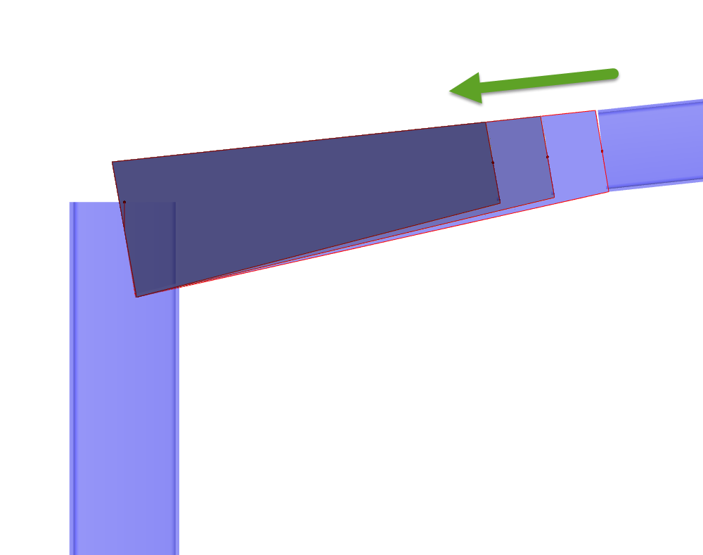 Optimisation de la longueur d'un segment de poutre à l'aide de l'interface COM