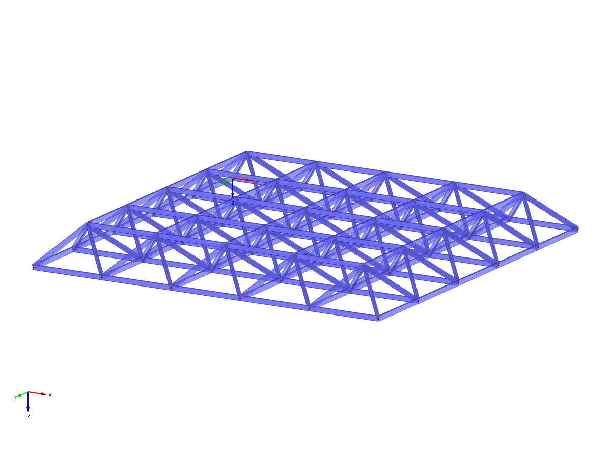 Modèle de 3D Truss