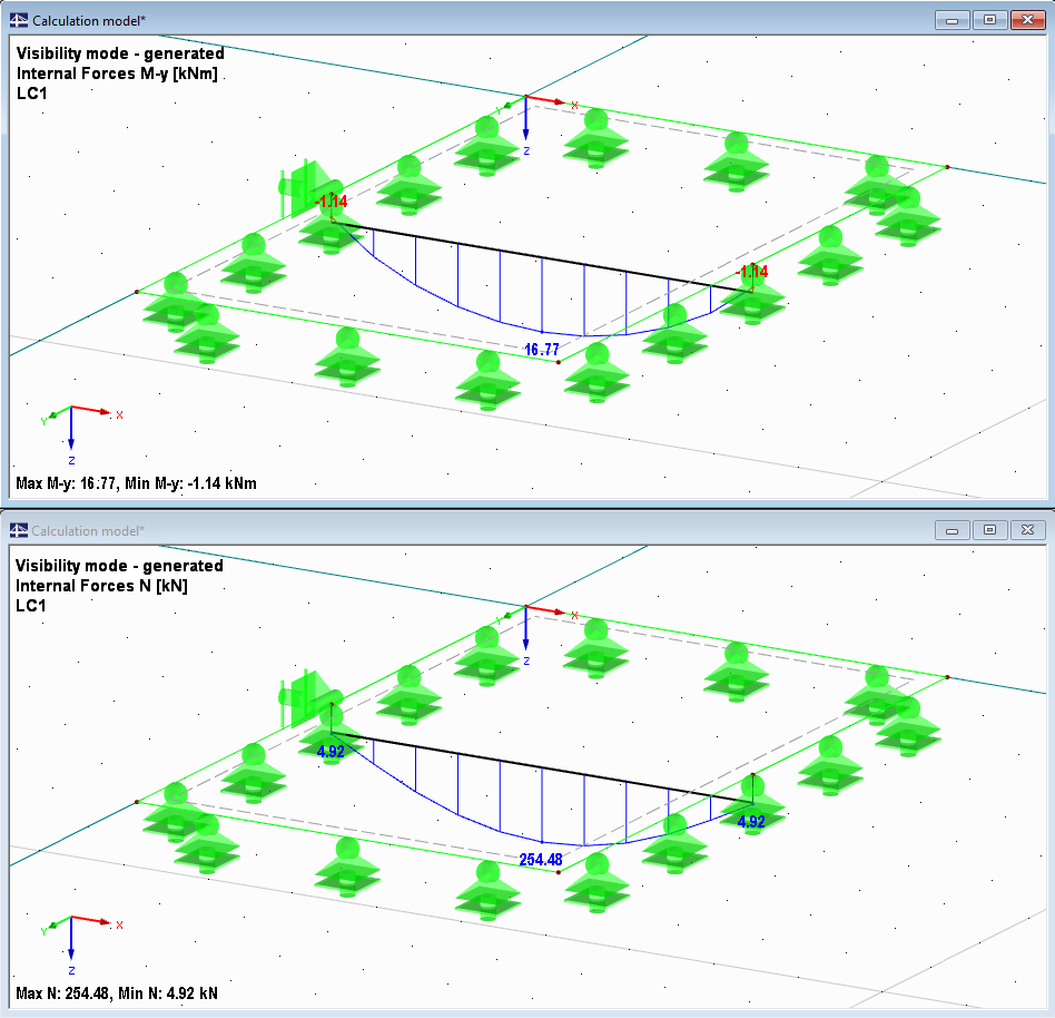 Résultat dans RFEM