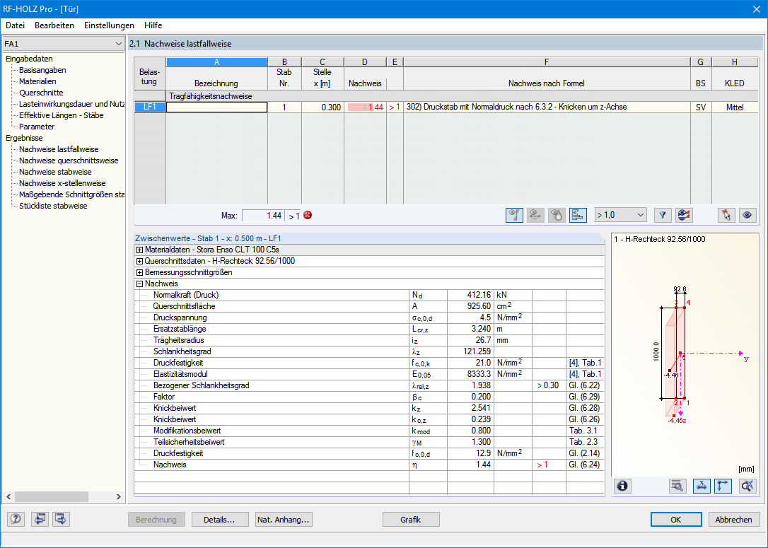 Conception dans RF-TIMBER Pro