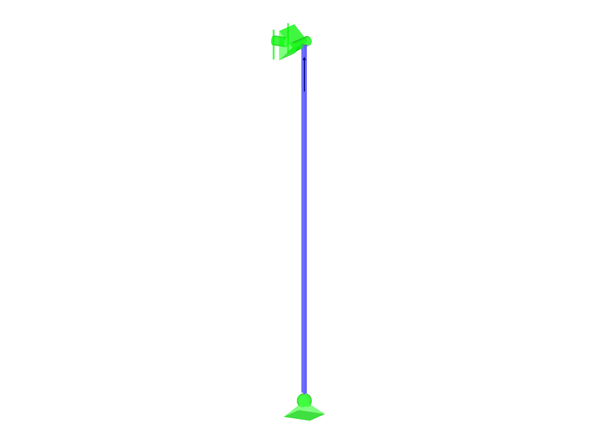 AISC D.1 - Barre en traction en W