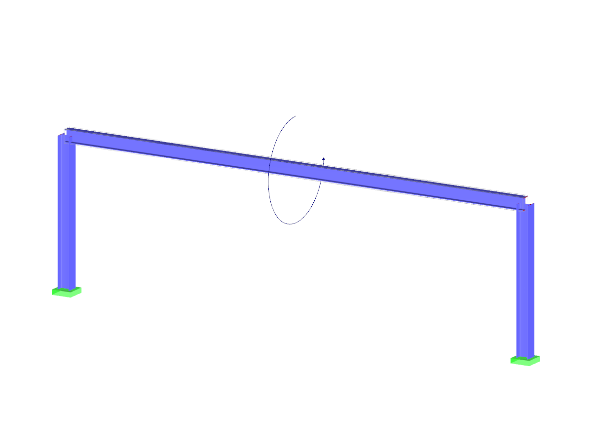 Charpente métallique dans RFEM