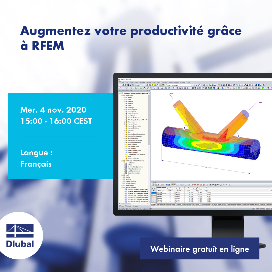 Augmentez votre productivité grâce à RFEM