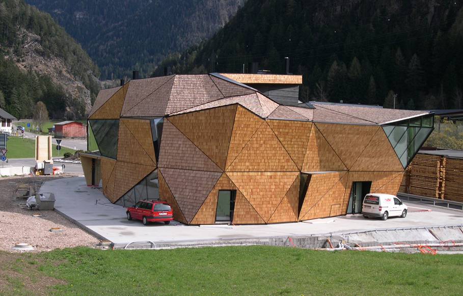 Atelier de sculpture sur bois achevé (© Schrentewein & Partner)