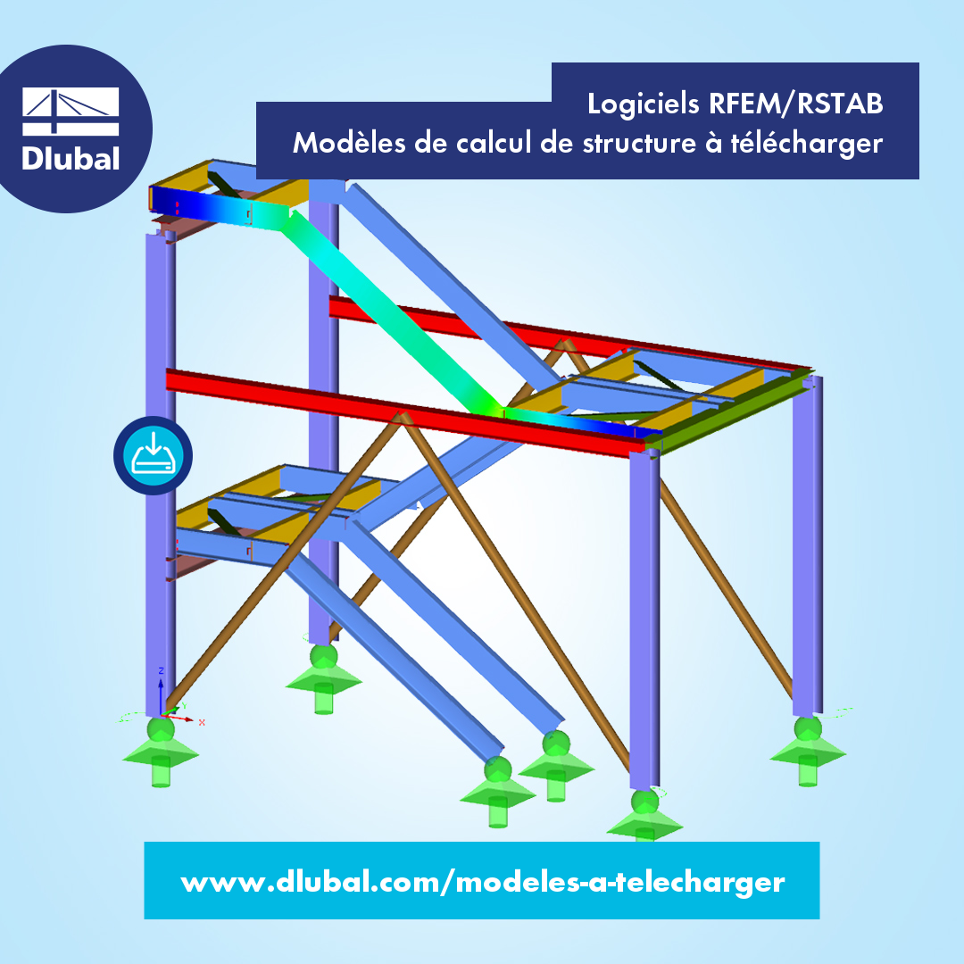 Logiciels RFEM/RSTAB \n Modèles de calcul de structure à télécharger