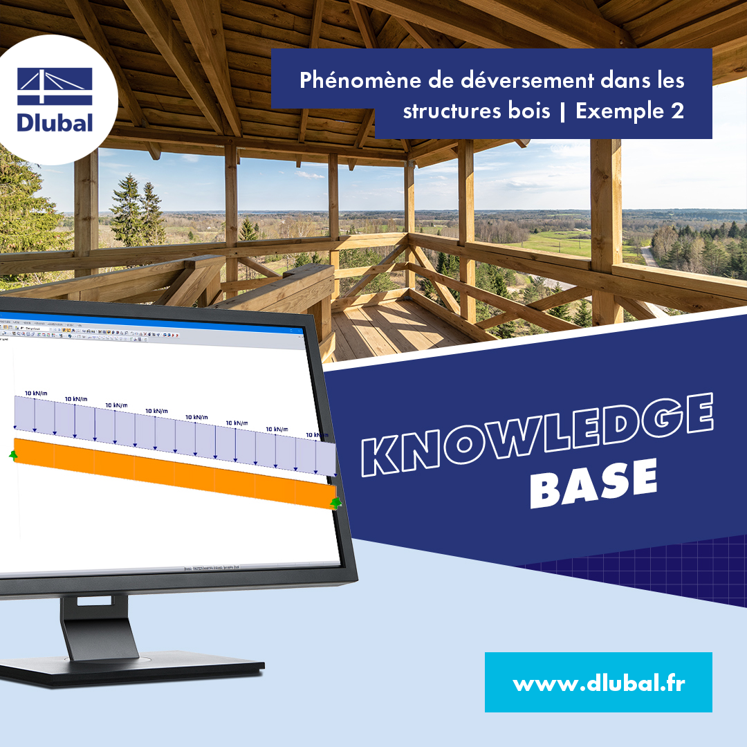 Phénomène de déversement dans les structures bois | Exemples 2