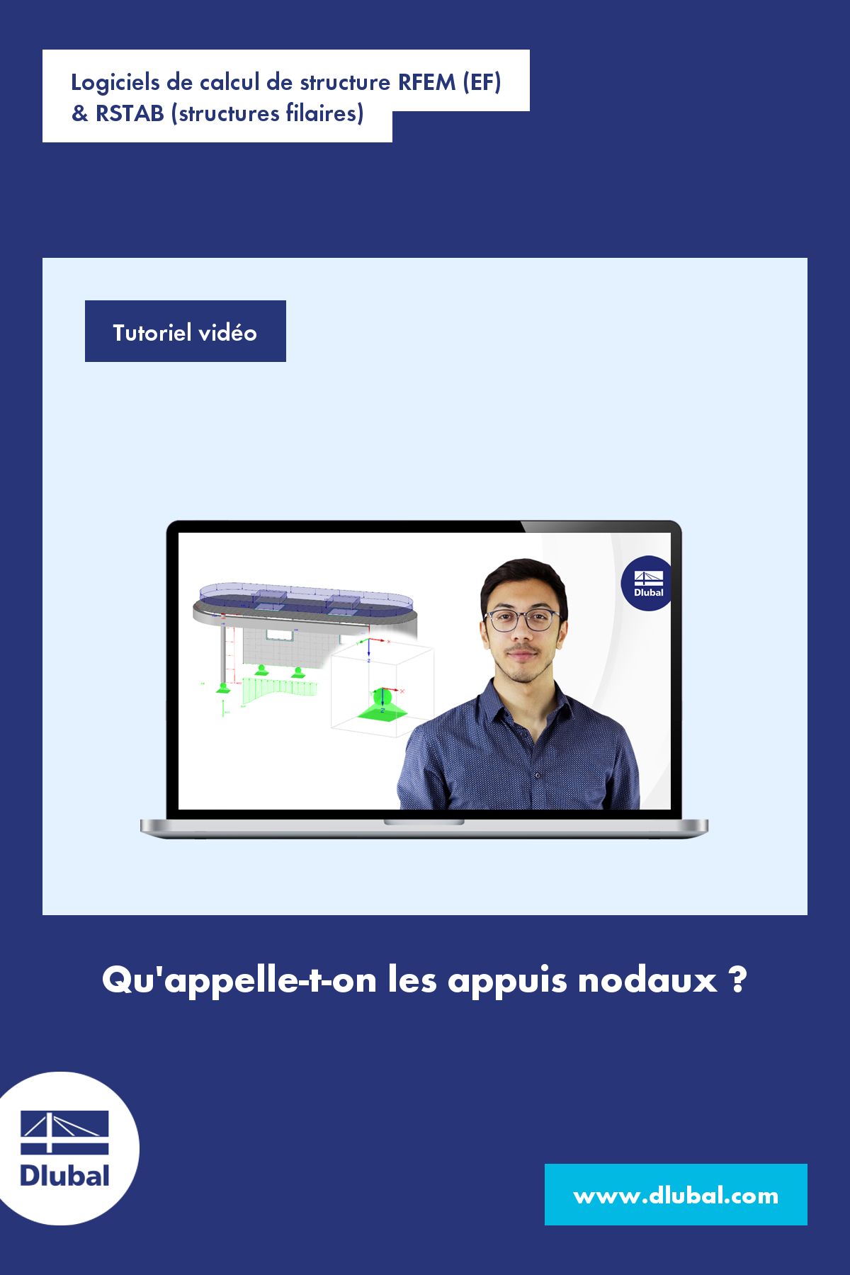 Logiciels de calcul de structure RFEM (MEF) \n & RSTAB (structures filaires)