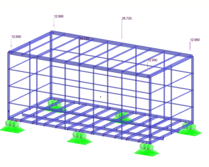 Optimisation de la stabilité de la structure à ossature métallique pour les unités modulaires