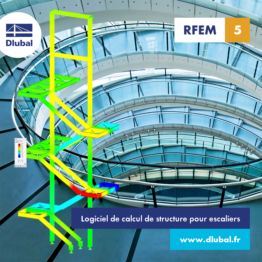 Logiciels de calcul de structure pour escaliers