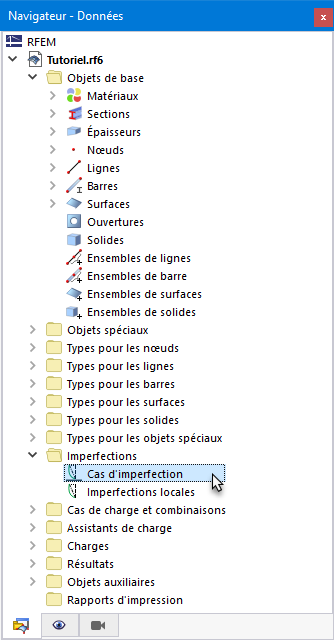 « Cas d'imperfection » dans le navigateur