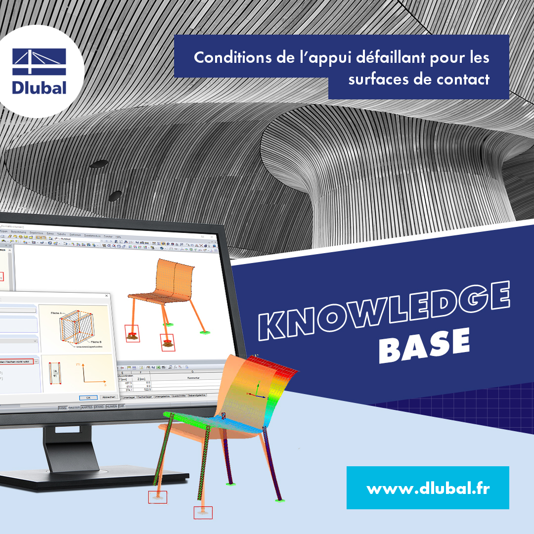 Conditions de l’appui défaillant pour les surfaces de contact