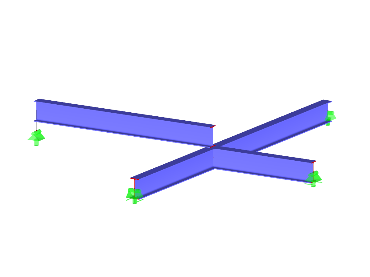 Structure avec barre excentrique