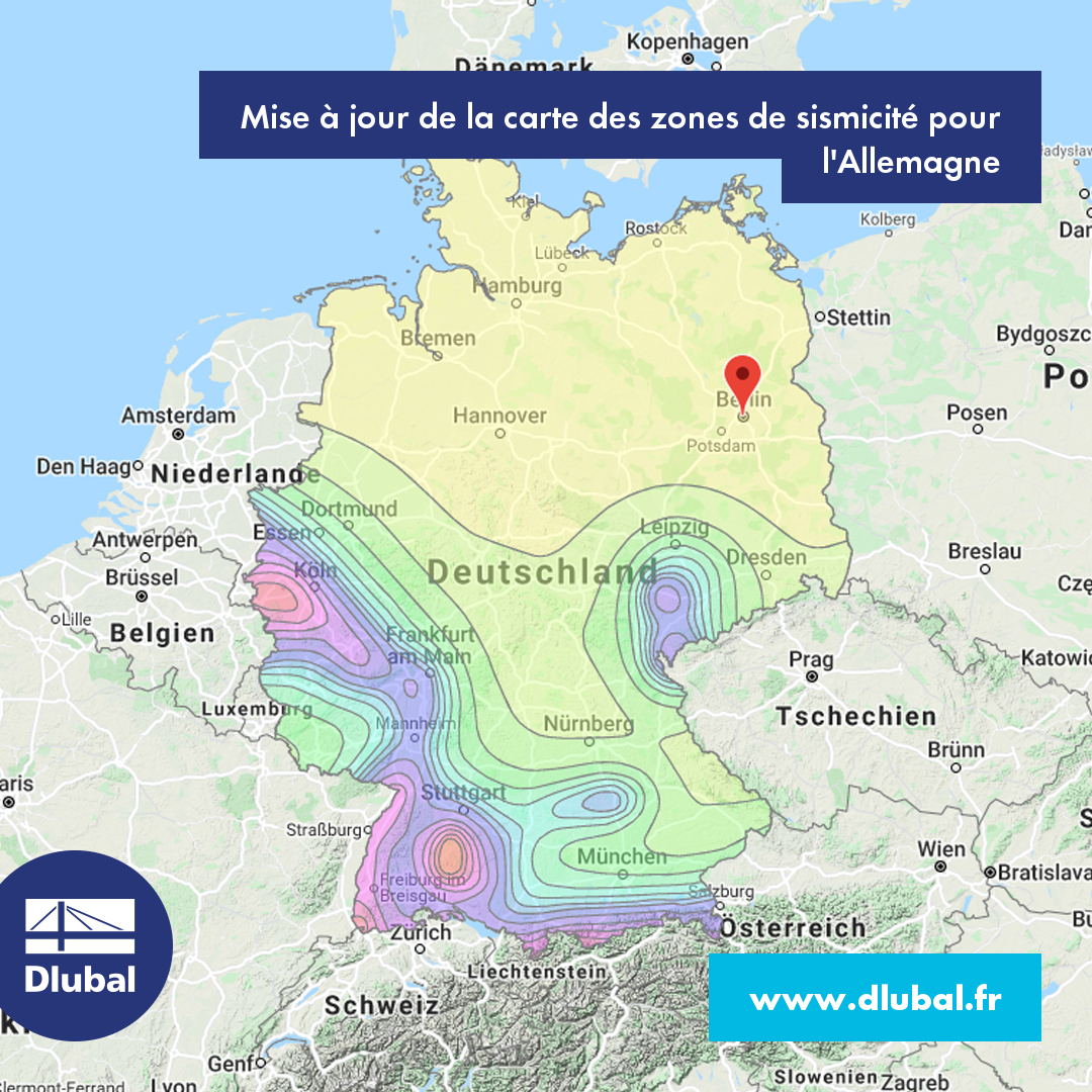 Mise à jour de la carte des zones de sismicité en Allemagne