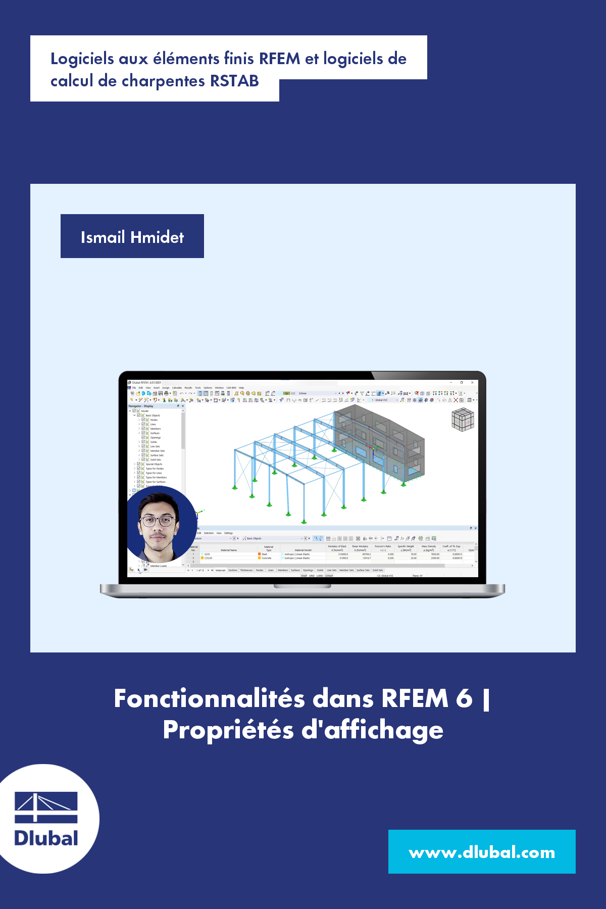 Logiciels de calcul de structure RFEM/RSTAB