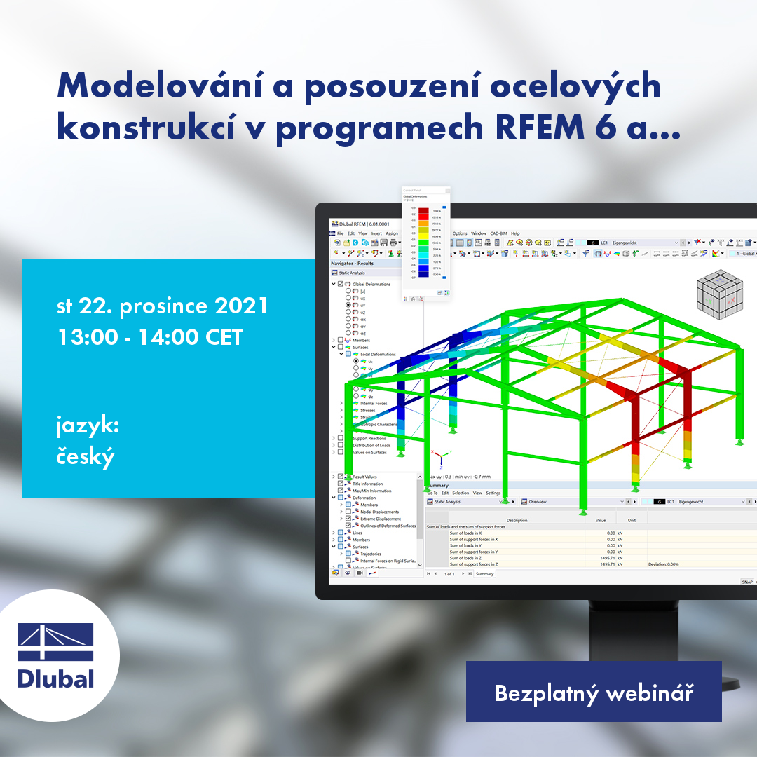 Nouvelles fonctionnalités dans RFEM 6 et RSTAB 9