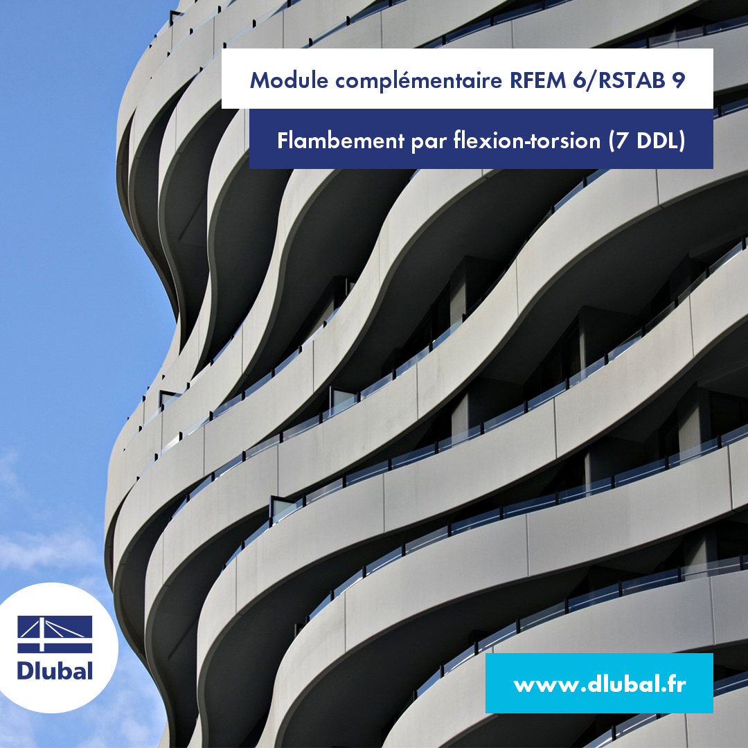 Module complémentaire de RFEM 6/RSTAB 9