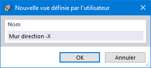 Définir le nom de la vue définie par l'utilisateur