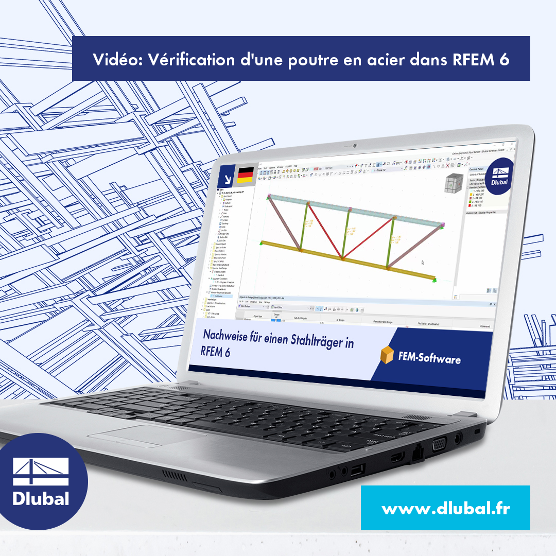 Video: Nachweise für einen Stahlträger in RFEM 6