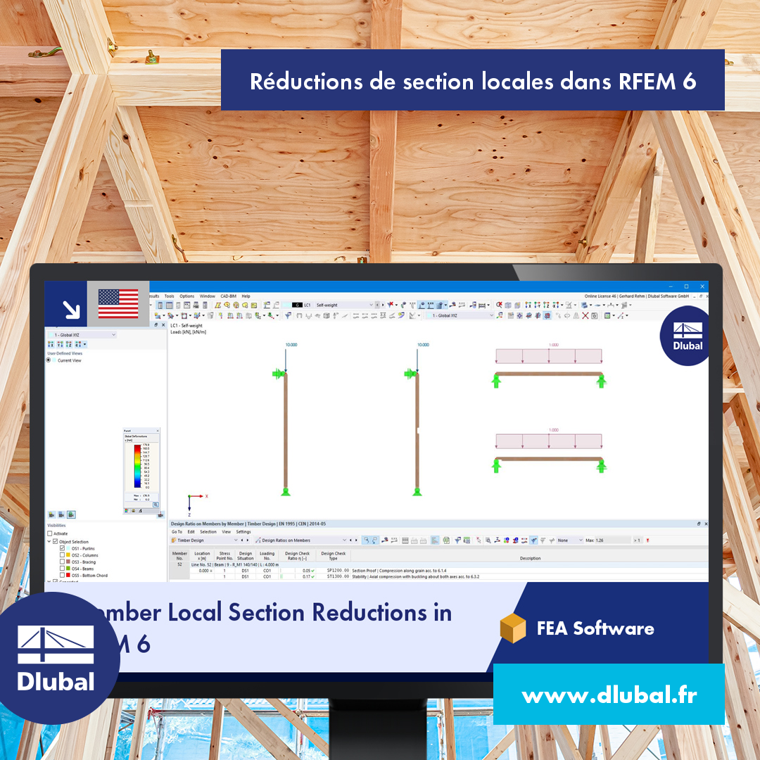 Réductions de section locales dans RFEM 6