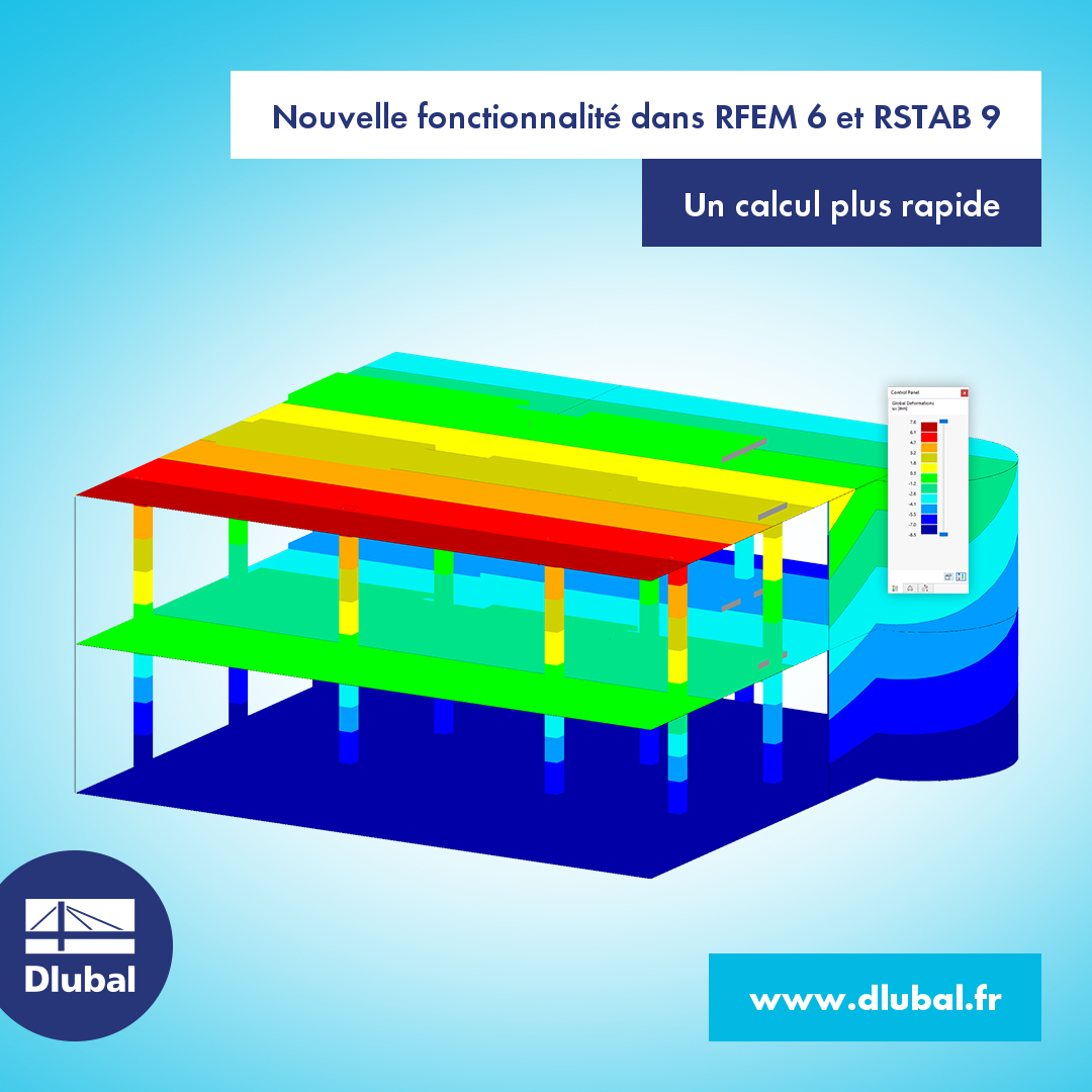 Nouvelle fonctionnalité dans RFEM 6 et RSTAB 9