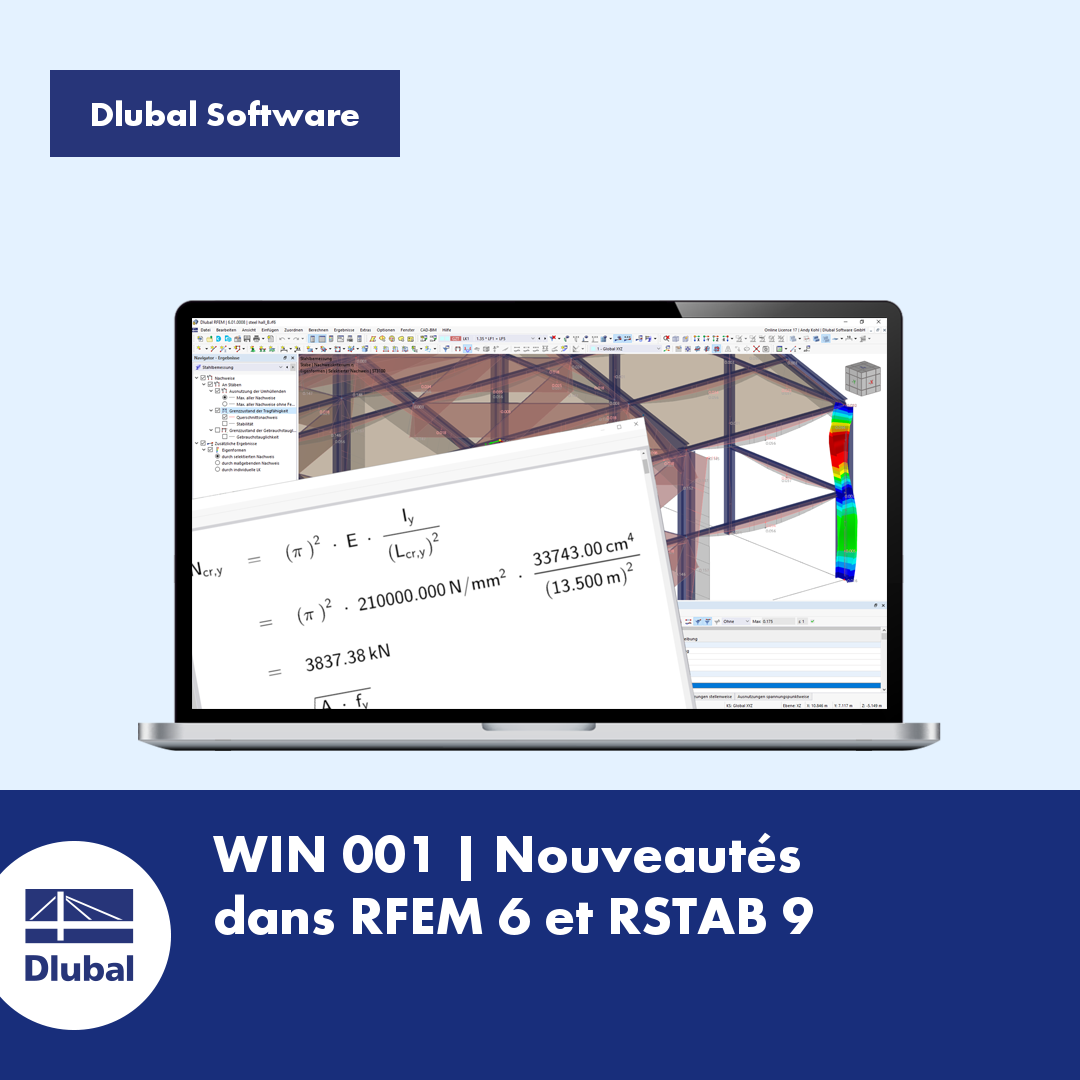 Logiciels de calcul de structure RFEM/RSTAB