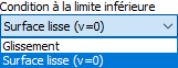 Condition aux limites inférieure