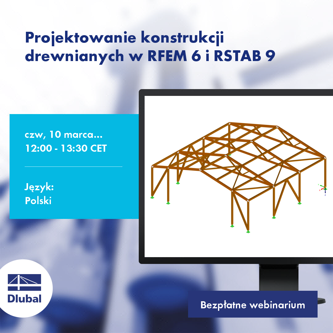 Vérification des structures bois dans RFEM 6 et RSTAB 9