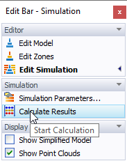 Barre des tâches - Simulation