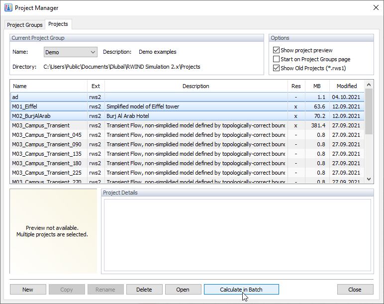 Gestionnaire de projet, Calcul par lots