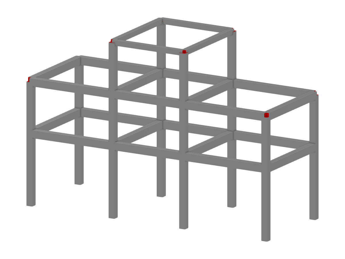 Structure en béton du bâtiment | Modèle B