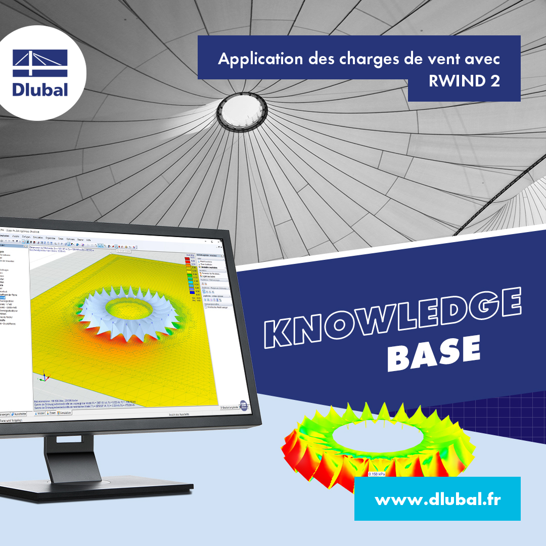Application des charges de vent à l'aide de RWIND 2