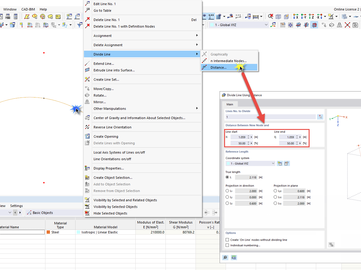 FAQ 005250 | Je souhaite créer une surface symétrique en rotation dans RFEM. Cependant, la surface tournée n'est pas créée. Pourquoi ?