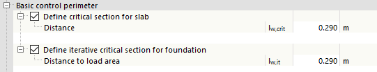 Définir le périmètre critique pour la dalle et la fondation