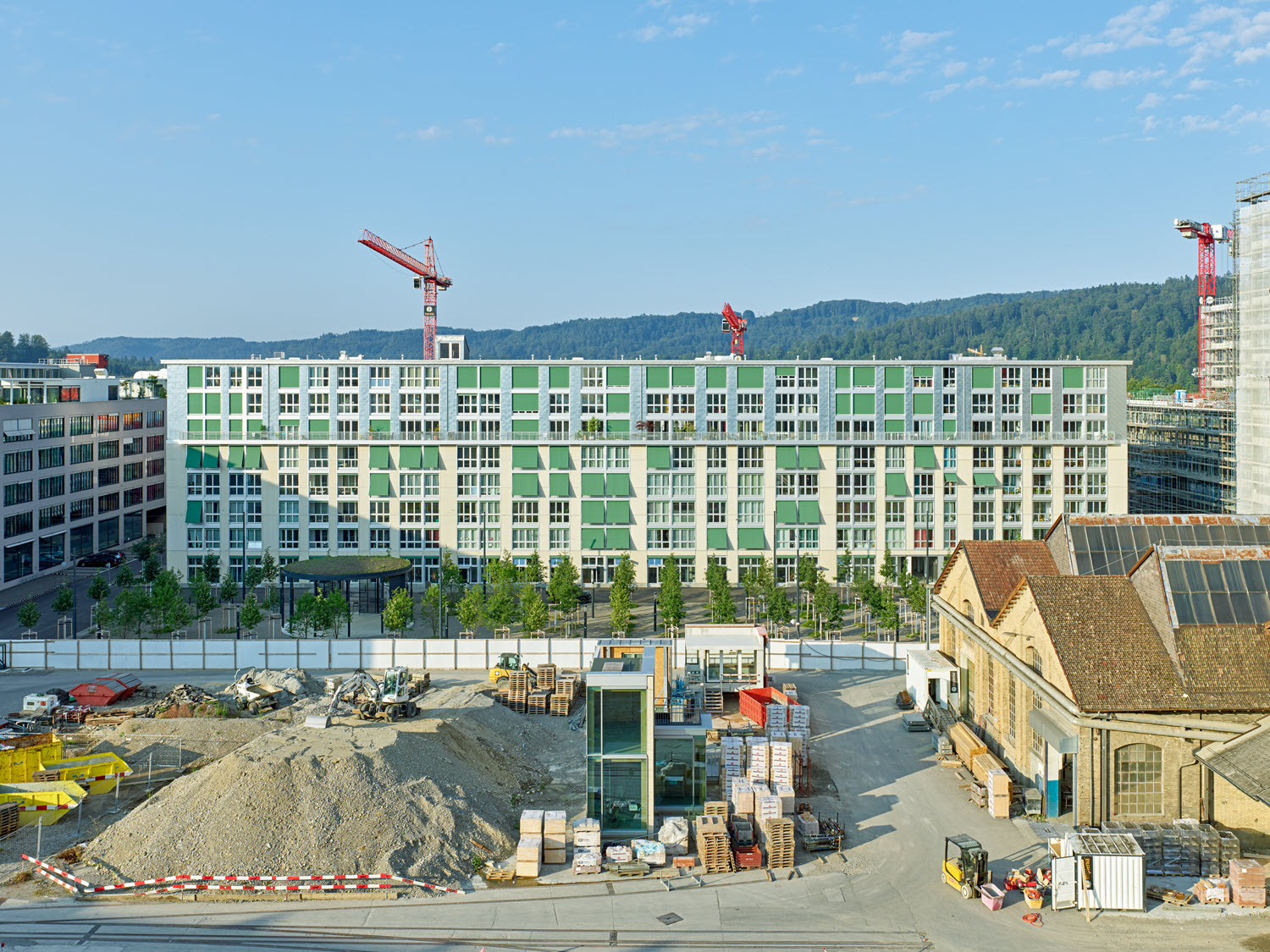 Bâtiment « Crocodile » (© Jürg Zimmermann)