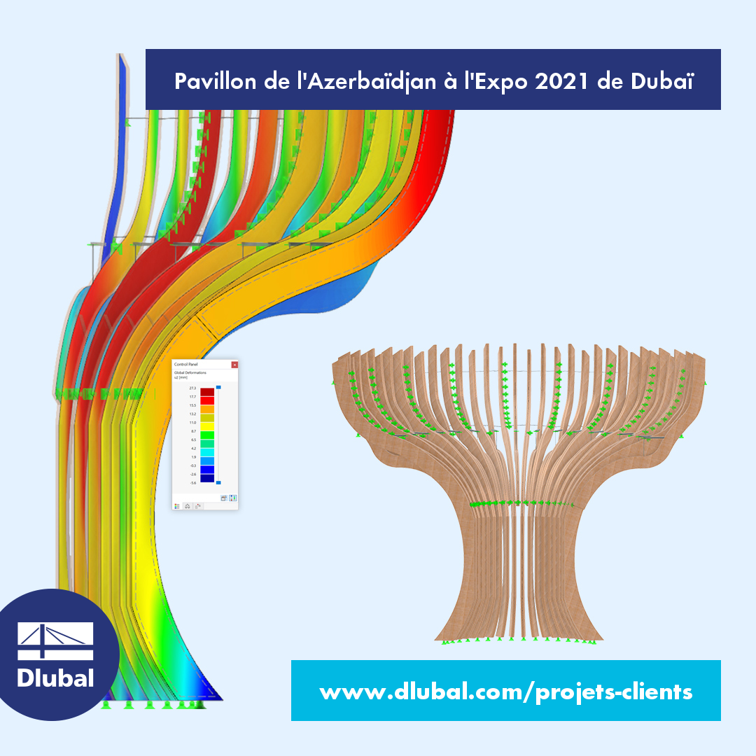 Pavillon azerbaïdjanais\n à l'Expo 2021 à Dubaï