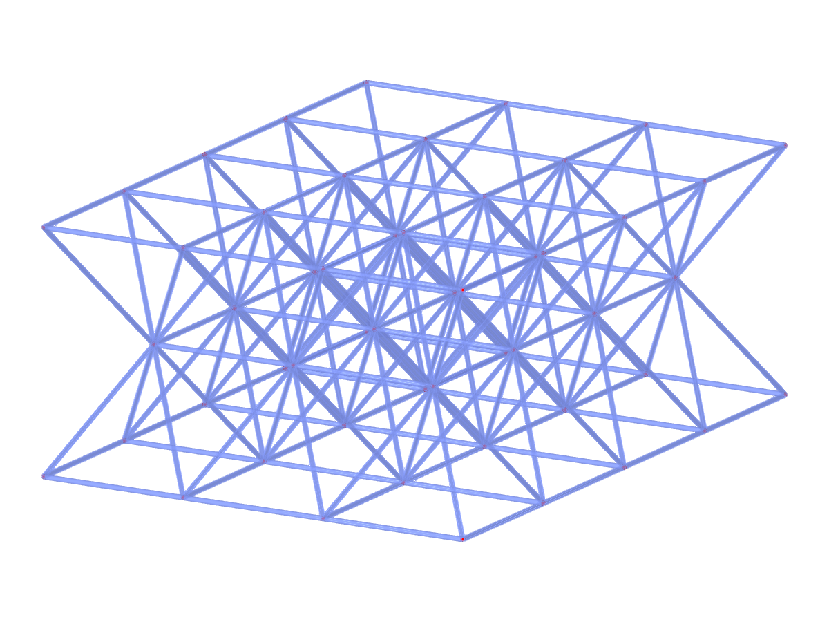 Numéro de modèle 3118 | 3TS001 | En raison de la configuration de la structure, le nombre de travées dans la direction X ou Y doit être augmenté ou diminué d'« un » pas par rapport au niveau précédent.