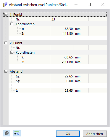 Distance entre deux points