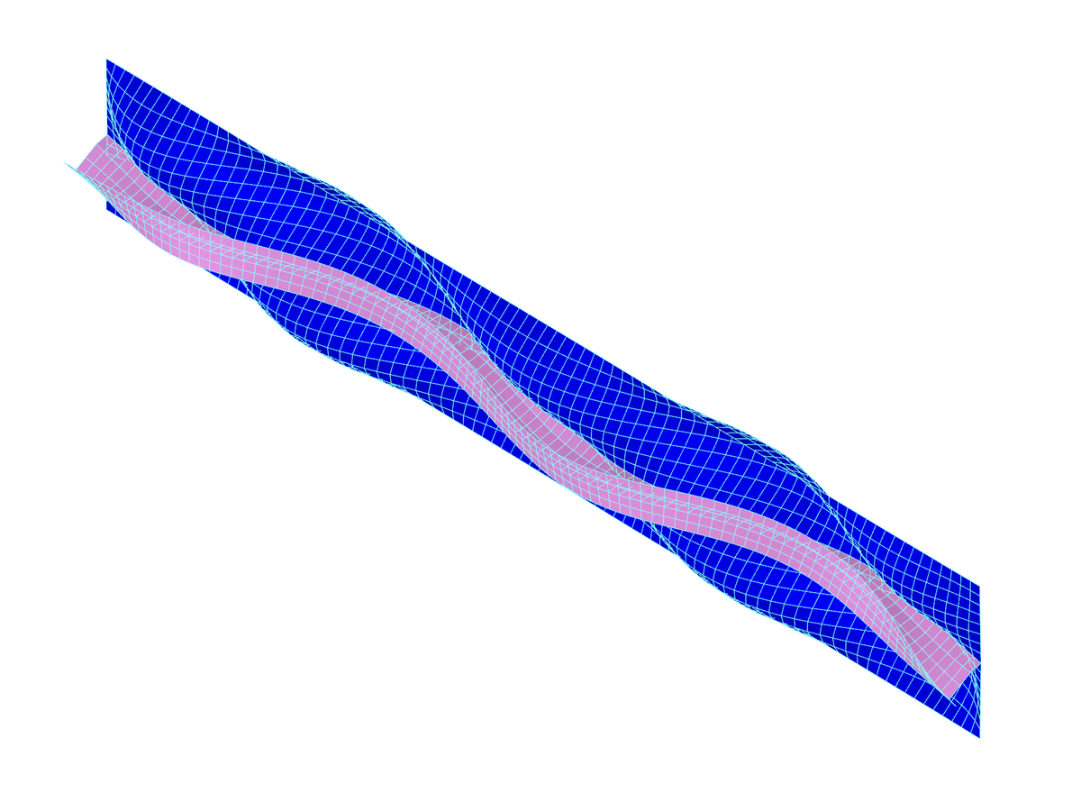 Module additionnel RF-/PLATE-BUCKLING pour RFEM/RSTAB