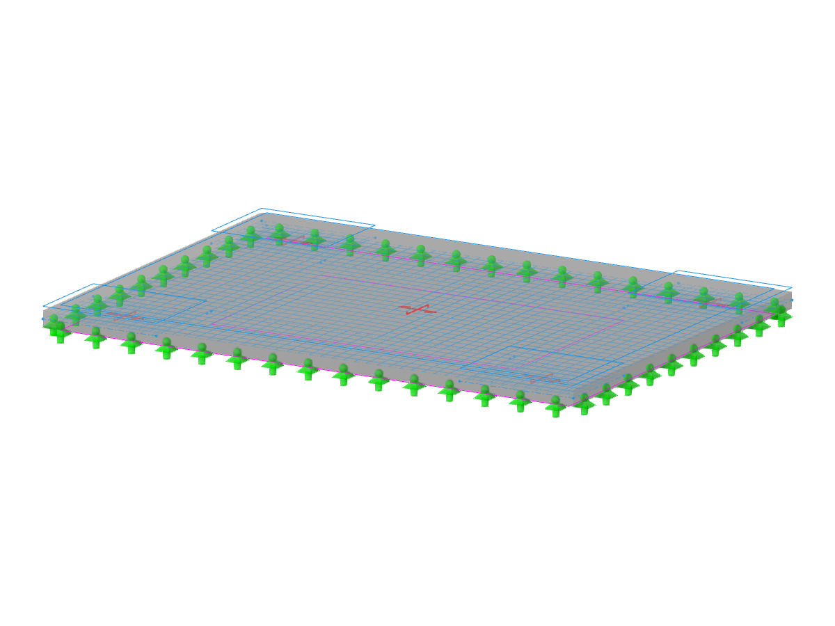 Armatures surfaciques avec treillis et barres d'acier