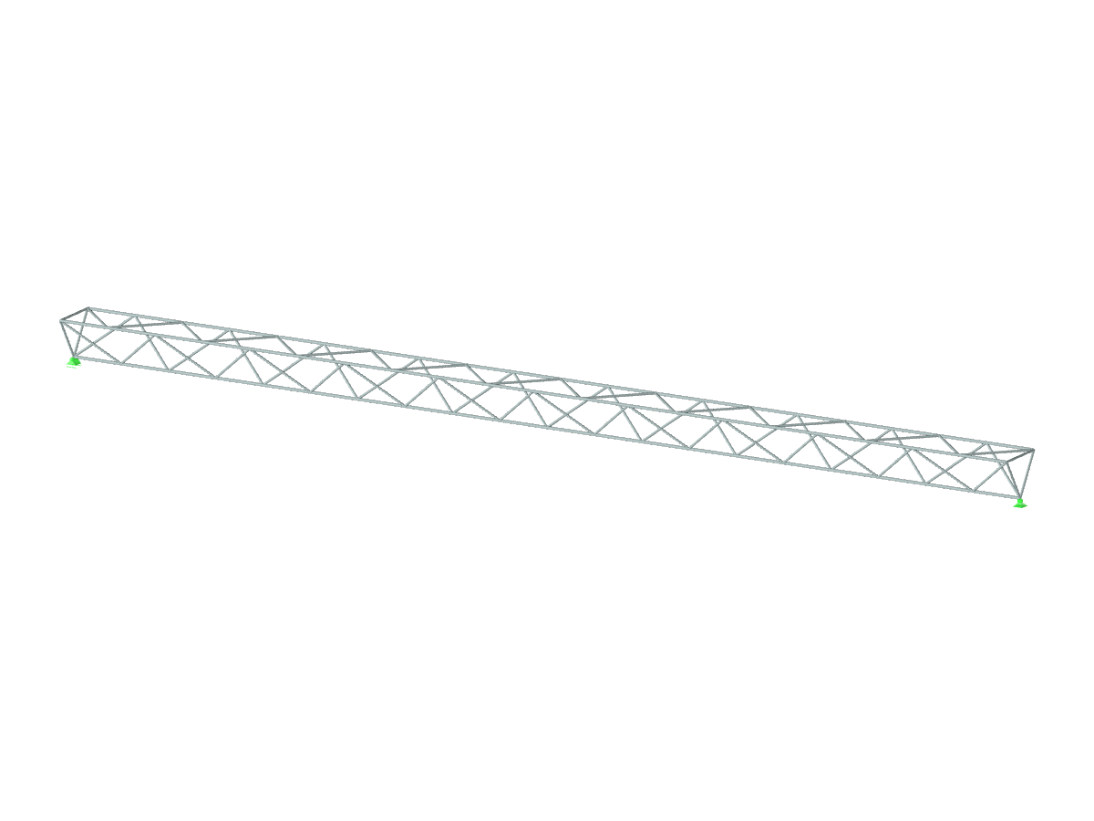 Modèle 004380 | Treillis triangulaire